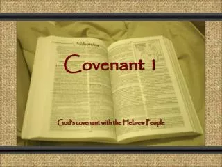 Covenant 1