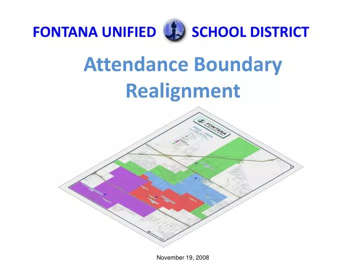 attendance boundary realignment