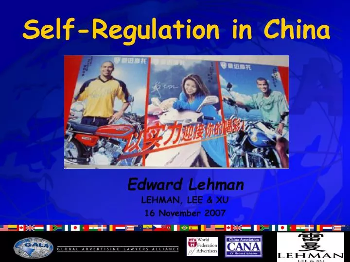 self regulation in china
