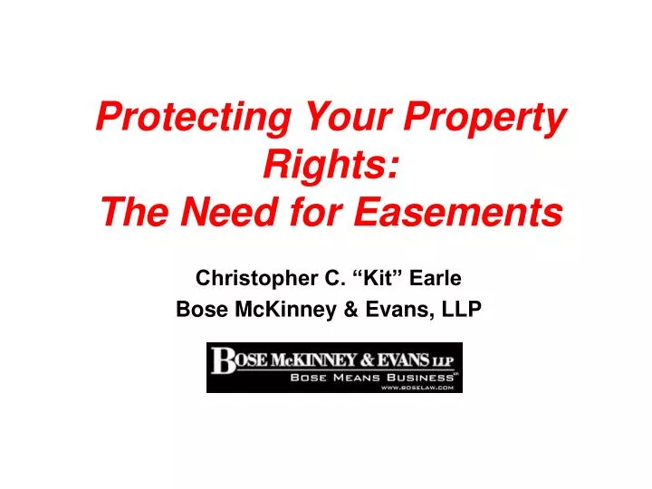 protecting your property rights the need for easements