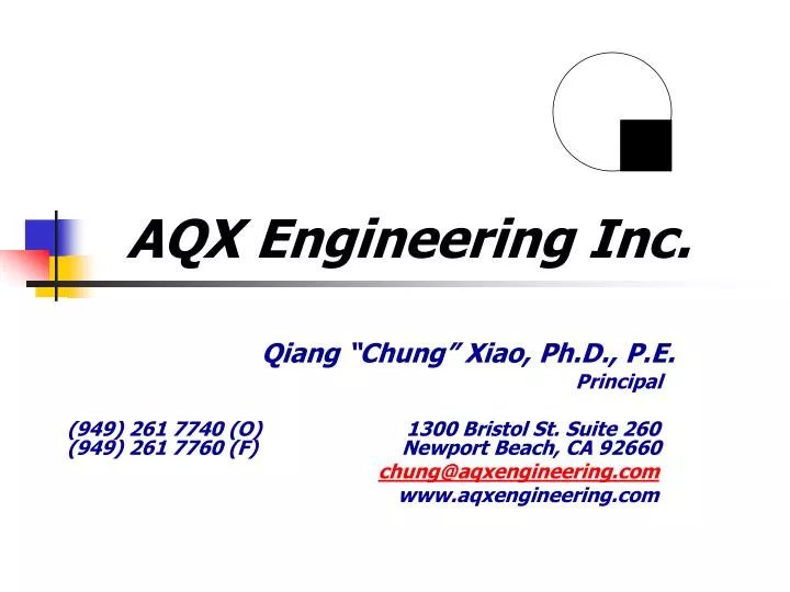 aqx engineering inc