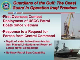 Guardians of the Gulf: The Coast Guard in Operation Iraqi Freedom