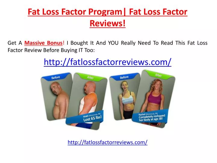 fat loss factor program fat loss factor reviews