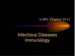Infectious Diseases Immunology - slide 1