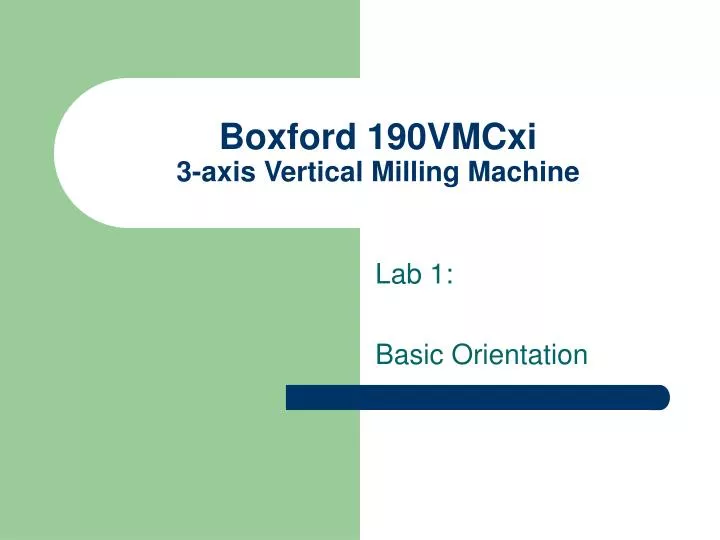 boxford 190vmcxi 3 axis vertical milling machine