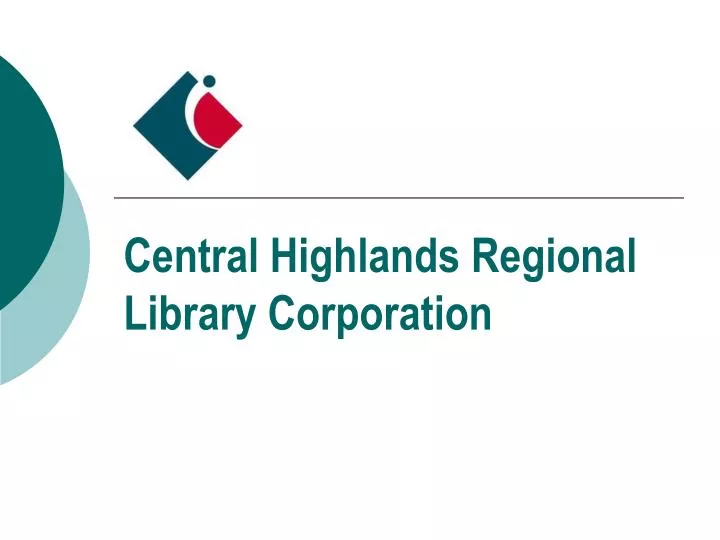 central highlands regional library corporation