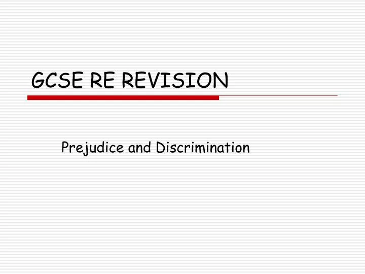 gcse re revision