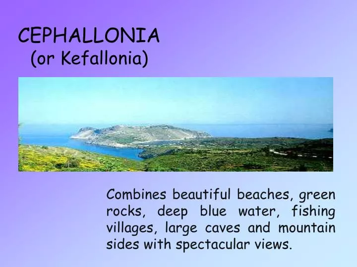 cephallonia or kefallonia