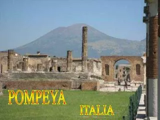 Pompeya y Pavaroti