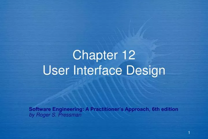 chapter 12 user interface design