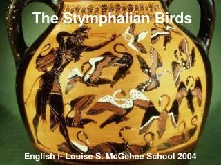 The Stymphalian Birds