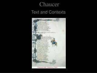 chaucer