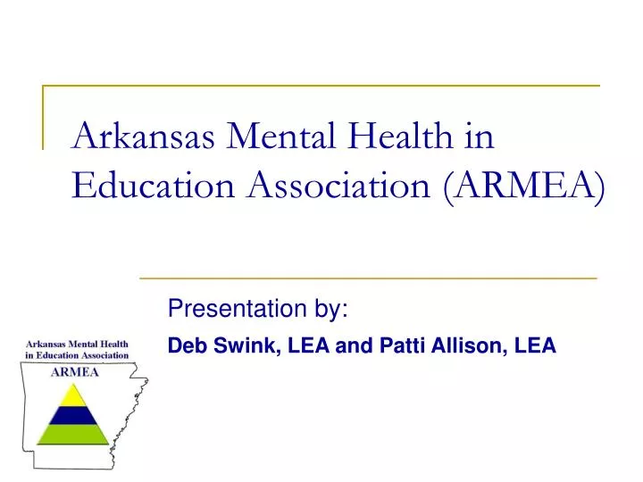 arkansas mental health in education association armea