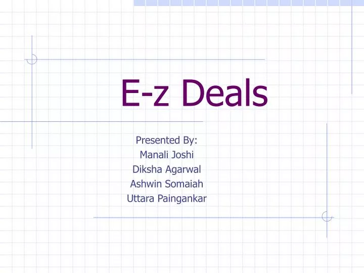 e z deals