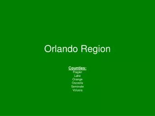 Orlando Region