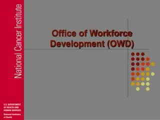 Office of Workforce Development (OWD)