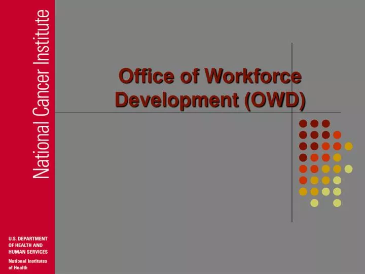 office of workforce development owd