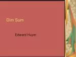 Dim Sum - slide 1