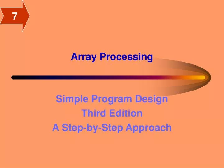 array processing