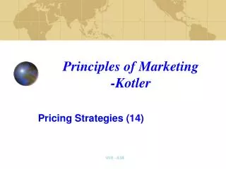 Principles of Marketing -Kotler