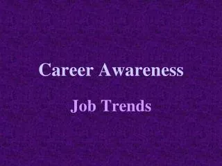Career Awareness
