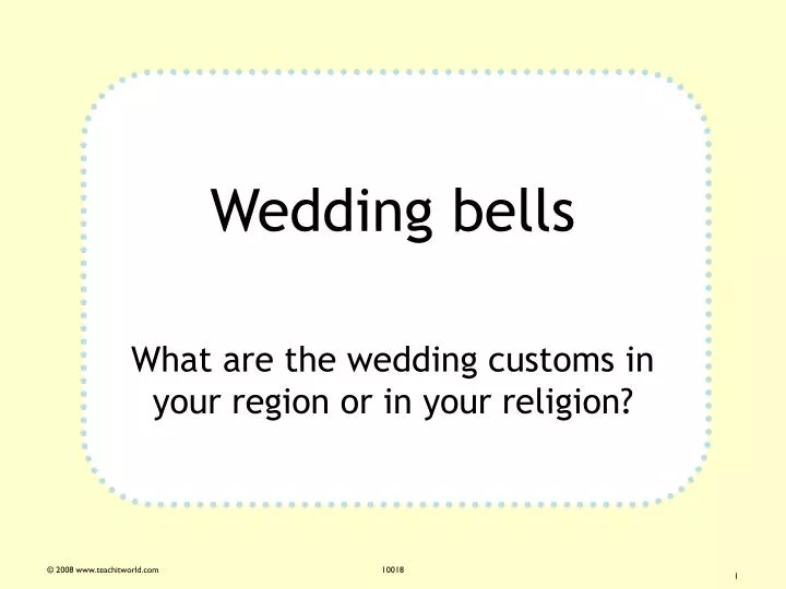 wedding bells