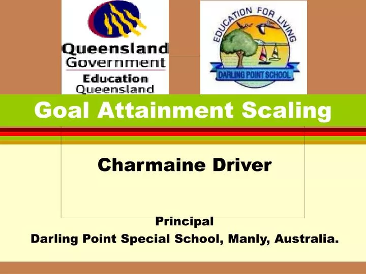 goal attainment scaling