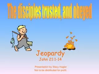 Jeopardy John 21:1-14