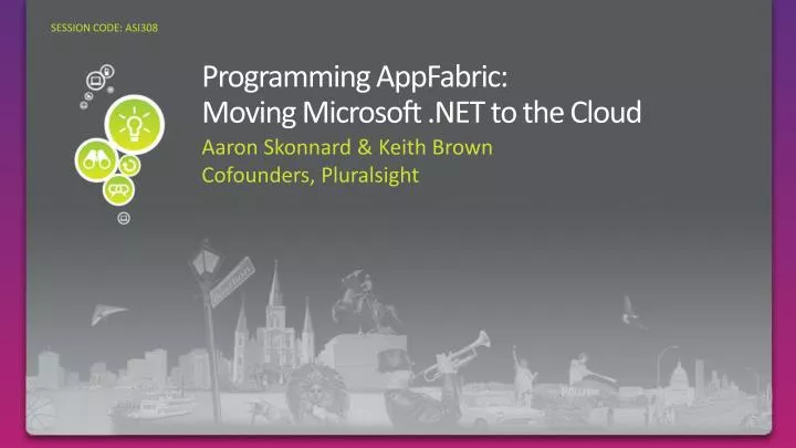 programming appfabric moving microsoft net to the cloud