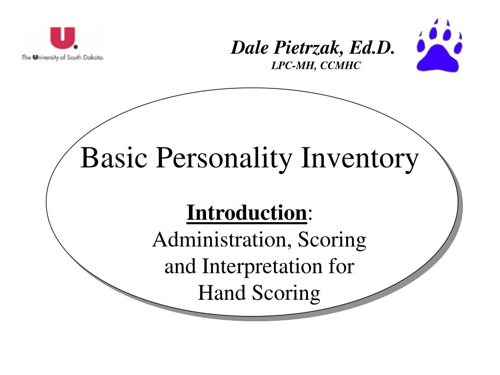 PPT - Basic Personality Inventory PowerPoint Presentation, free ...