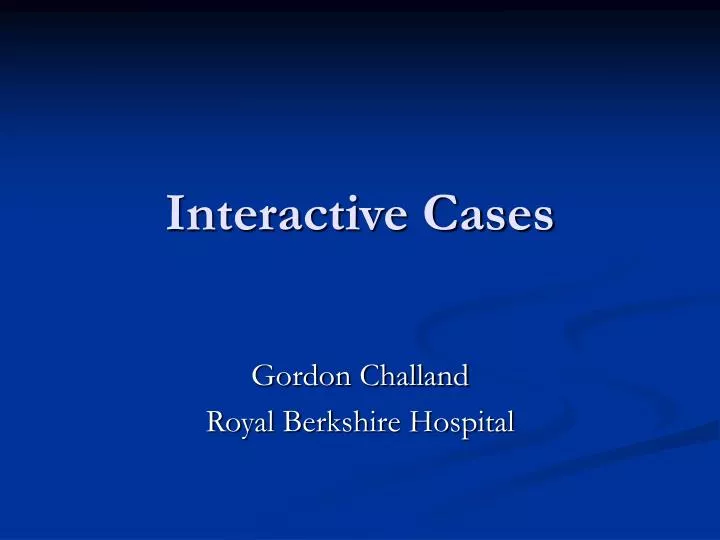 interactive cases