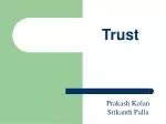 Trust - slide 1