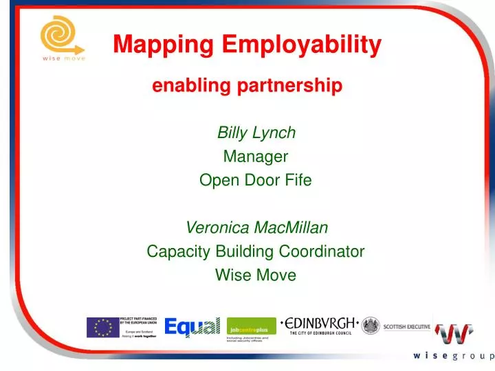 mapping employability enabling partnership