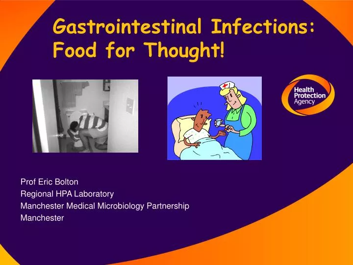 gastrointestinal infections food for thought