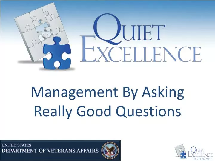 management by asking really good questions