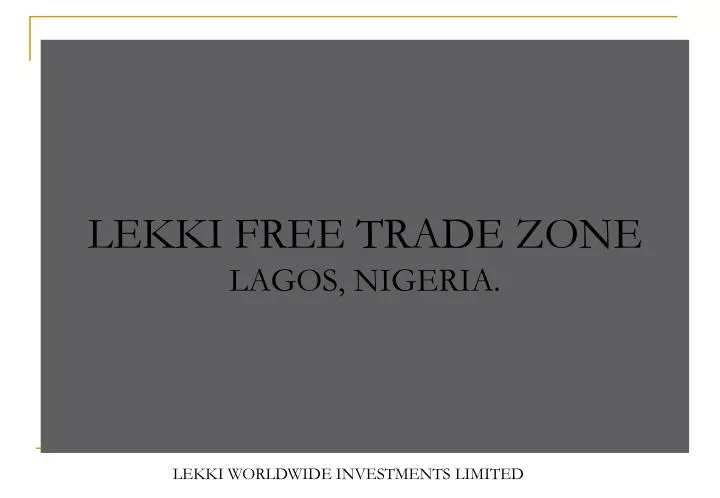 lekki free trade zone lagos nigeria