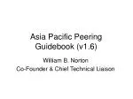 Asia Pacific Peering Guidebook (v1.6) - slide 1
