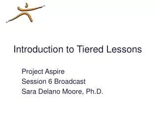 Introduction to Tiered Lessons