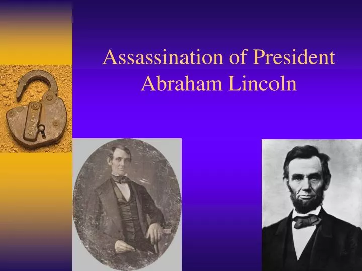assassination of president abraham lincoln