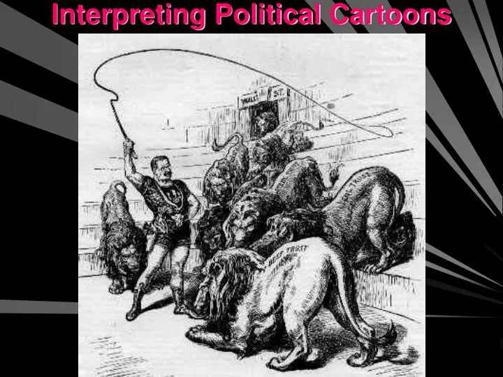interpreting political cartoons