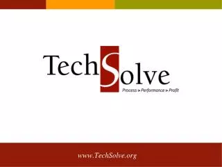 About TechSolve