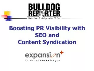 Boosting PR Visibility with SEO and Content Syndication