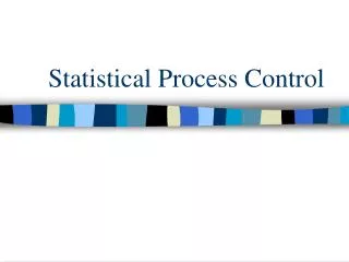 statistical process control