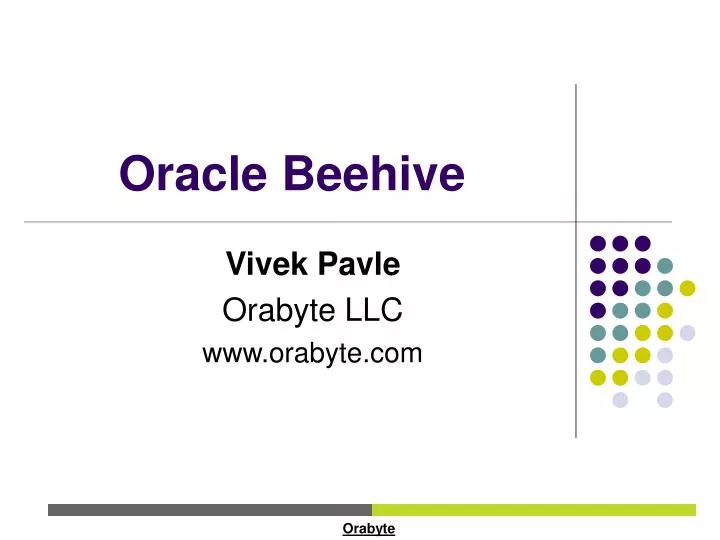 oracle beehive