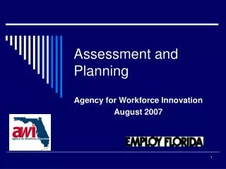 Assessment and Planning