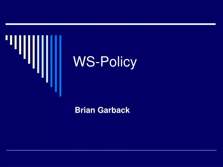 ws policy