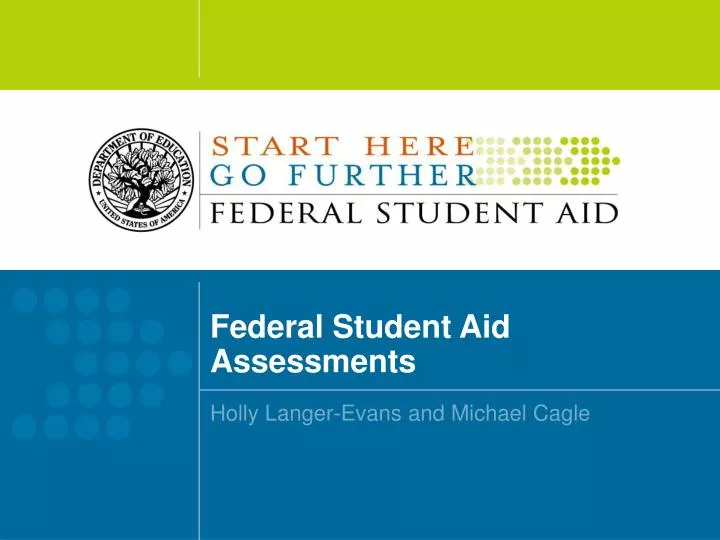 federal student aid assessments