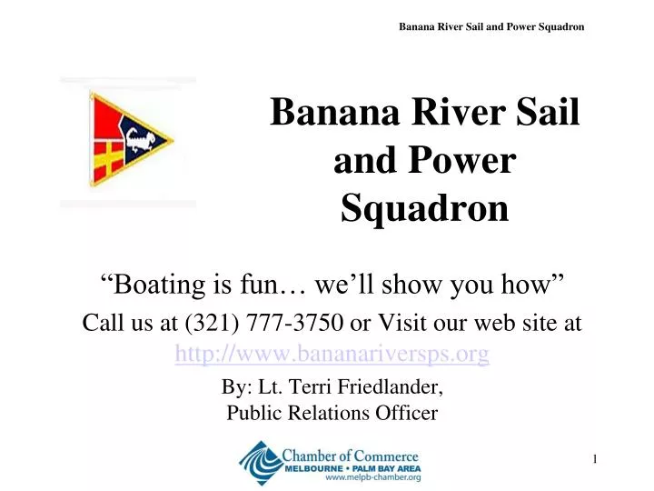 banana river sail and power squadron