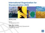 PPT - ISO: International Organization for Standardization 1946,,115 ...
