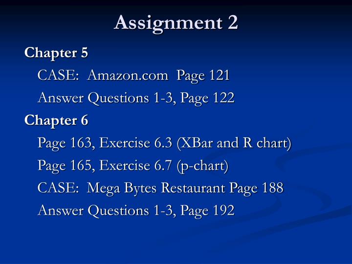 assignment 2